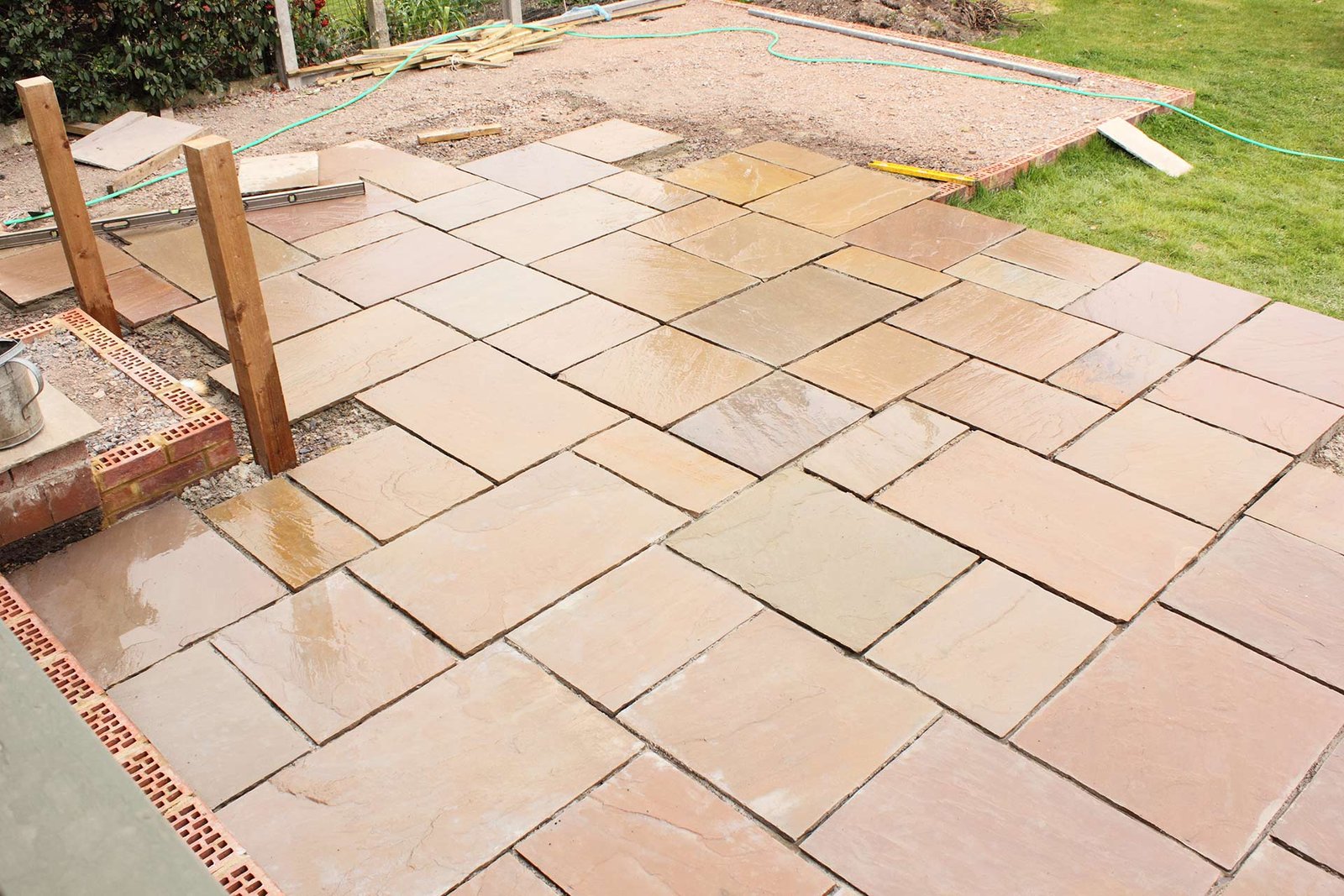 Patio Slabs installation